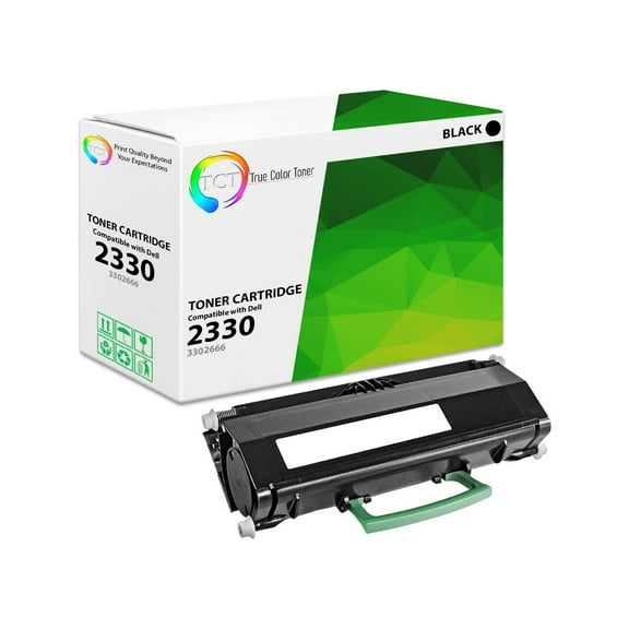 TCT 2330 Toner Cartridge - Premium Compatible Replacement for Dell 330-2666 Black