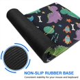 thumbnail image 6 of Long Mouse Pads for Desk,Space Dinosaur with Crown Pattern Desk Mats on Top Of Desks, Desk Mouse Pad Extra Large with 3mm Non-Slip Base and Stitched Edge for Gaming,Office,Work,Home 31.5"x11.8", 6 of 6