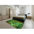 thumbnail image 4 of Ahgly Company Indoor Rectangle Patterned Dark Forest Green Area Rugs, 8' x 12', 4 of 6