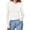 White, variant on ZZwxWA Womens Ribbed Tops Long Sleeve Crewneck Casual Underscrubs Layer Slim Basic Shirts Fitted Knit T Shirts Crop Y2K Tees