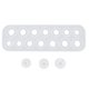 thumbnail image 1 of Silicone Jewelry Molds For Resin 4Pcs Diamond Ring Molds For Beginners Craft Making Transparent Casting, 1 of 3