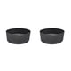 thumbnail image 3 of Inteprter Cama de jardín para plantar vegetales, contenedor de cultivo elevado, tela no tejida transpirable, accesorios para macetas, negro, Negro 50 cm * 20 cm 2Conjunto, 3 of 6
