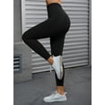 thumbnail image 2 of Unique Bargains Women's High Waisted Leggings Tummy Control Thigh Shapers Pants L Black, 2 of 6