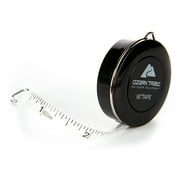 Ozark Trail 60 in Fish Measuring Tape with Push Button Retract, Compact Vinyl Tape Measure for Fishing and Outdoor Use