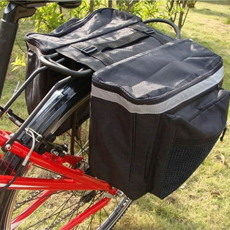 25L Mountain Bike Cycling Saddle Bag Seat Pouch Bicycle Tail Rear Storage