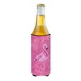 thumbnail image 2 of Carolines Treasures 8875MUK Flamingo On Pink Michelob Ultra bottle sleeves For Slim Cans - 12 oz., 2 of 3