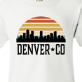 thumbnail image 4 of Inktastic Denver Colorado Skyline Vintage Youth T-Shirt, 4 of 5