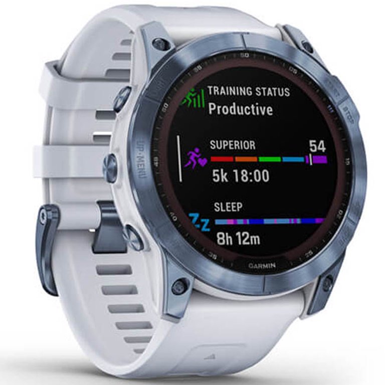 Montre Garmin Fénix 7X Sapphire Solar Titane 010-02541-23 - Lepage