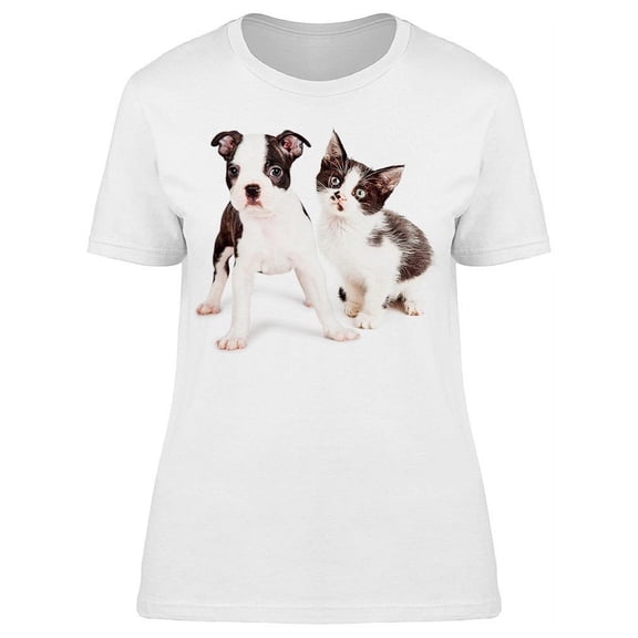 Beautiful Terrier Puppies T-Shirt Women -Image by Shutterstock, Female XX-Large