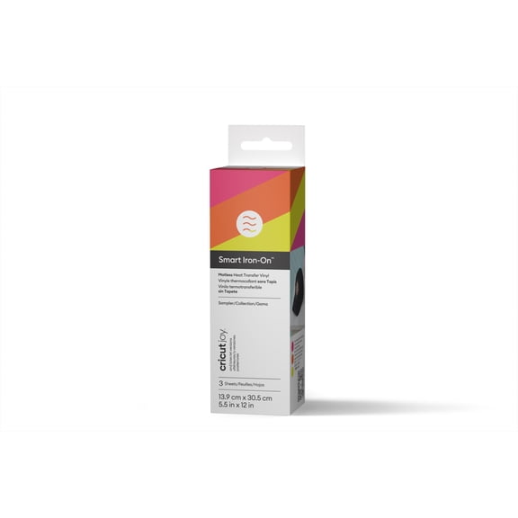 Cricut Joy™ Smart Iron-On™ Vinyl Sampler, Neon, 5.5" x 12"