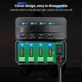thumbnail image 6 of AOOOWER 12V Fuse Block Relays Kit 4 Slots Low Profile Holder Waterproof Design For Car Truck Marine Applications, 6 of 8