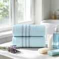 thumbnail image 4 of Soft Absorbent Velvet Face Towel Quick Dry Bath Towel for Dormitory and Home Bathroom, 4 of 6