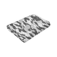 thumbnail image 2 of Snow Camouflage Texture Blanket, Fluffy Soft Cozy Blanket Flannel Plush Microfiber Couch Throw, Bedding, 40"x30", 2 of 7