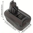 thumbnail image 5 of Adecuado para Batería Makita/Bosch/Dewalt/Milwaukee DM18V678 BMV678 Adaptador de Batería Convertidor para Adaptador de Batería Dyson V6 V7 V8, 5 of 5