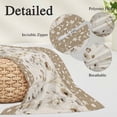 thumbnail image 3 of Vintage Spring Floral Body Pillow Covers 20"x54", Farmhouse Botanical Rustic Soft Brushed Microfiber Breathable Throw Pillow Covers, Pillowcase with Zipper for Couch Sofa Bedroom Living Room, 3 of 9