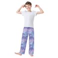 thumbnail image 2 of Tranquil Sky Pajama Pants Soft and Lightweight Elastic Waistband Pajama Pants, 2 of 8