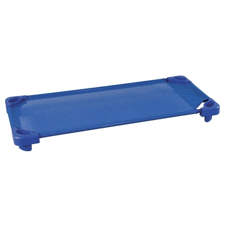 Stackable Cot - ecr4kids standard stackable kiddie cot, 52 x 23 x 6 in