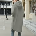 thumbnail image 7 of Godom Women's Rain Coat - Lightweight Plus Size Buttons Waterproof Rain Jacket for Women, 7 of 7