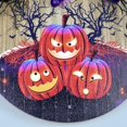 thumbnail image 4 of De Halloween Con Luz Led Letreros De Bienvenida De Halloween Placa De Puerta De Madera Para Fiesta De Halloween Decoraciones Para Interiores Y Exteriores De La Casa Sweethay HA046206-03, 4 of 6