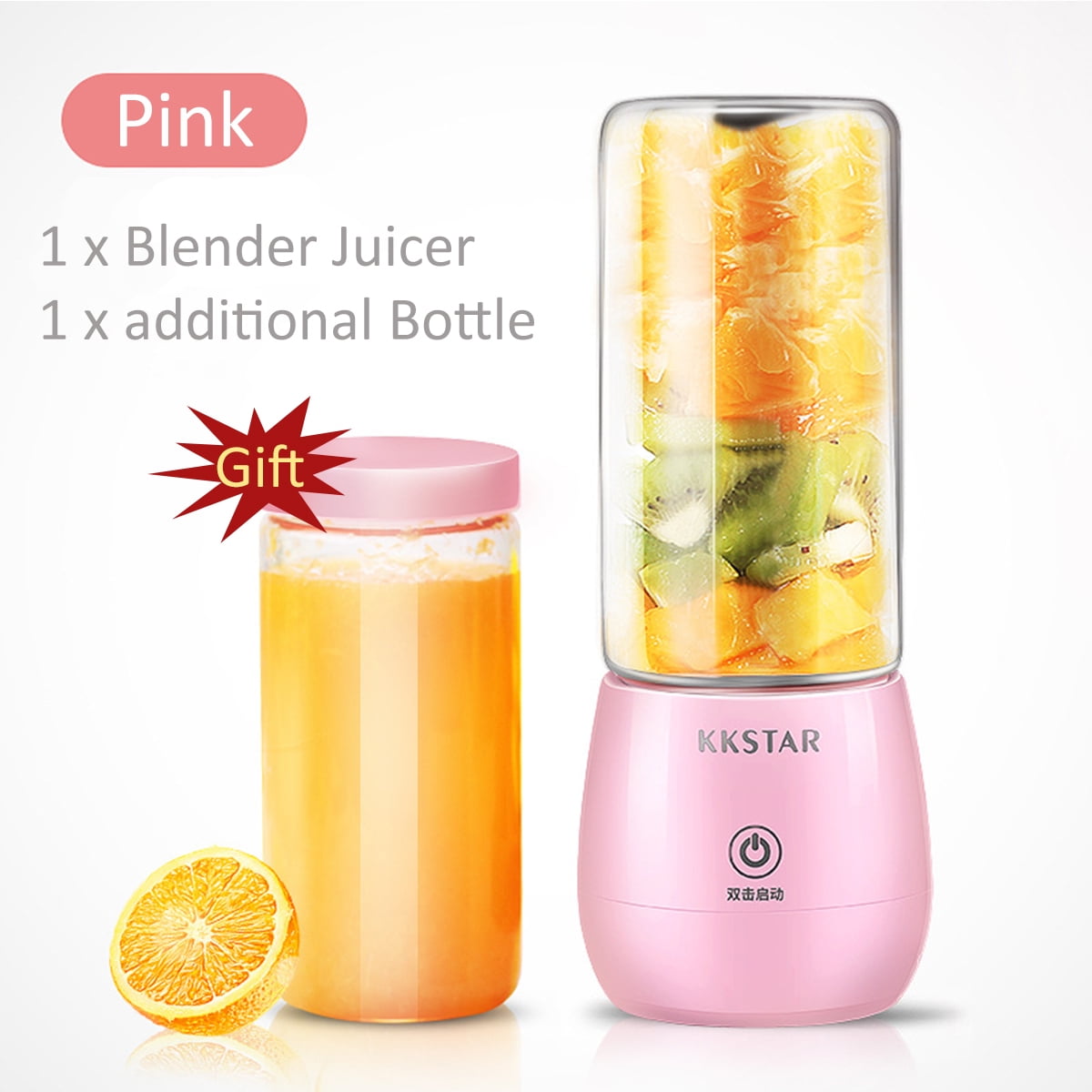 450ml Multifunctional Portable USB Electric Juice Blender Safety