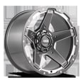 thumbnail image 1 of 18 x 9 in. Gloss Graphite with Milled Wheels, 1 of 1