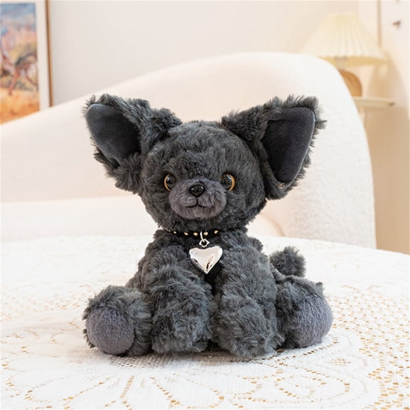 Devon Rex Cat Plush Toy, Realistic Appearance, Soft Premium Plush, Captivating Big Eyes, Gift For All Ages & Friends