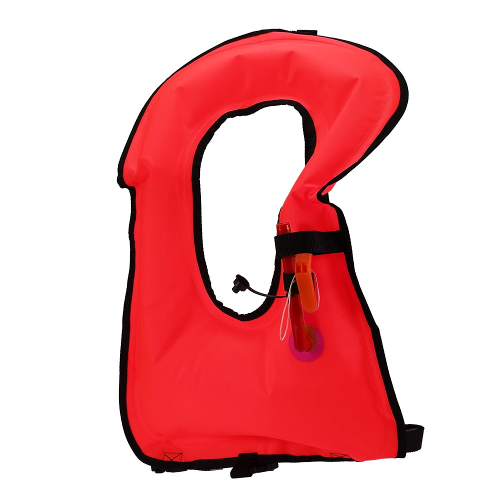 Inflatable Snorkel Vest Adult Life Jackets for Snorkeling Kayaking