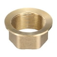 thumbnail image 1 of Uxcell Faucet Nut Fixed Base Copper Fixing Nut Tap Fastener ID 1.18" x H 0.79", 1 of 5