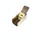 thumbnail image 1 of Cepillo De Carpintero De Latón, Acero Endurecido, Cepillo De Bloque Miniatura, Tamaño Compacto, Madera Pequeña Para Carpinteros, Modelistas, Taller, 1 Sándalo Convexo, 1 of 9