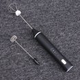 thumbnail image 1 of Hytrove Handheld Rotary Whisk Electric Stirrer Plastic Black Whisking Cream Cooking 1Pcs, 1 of 7