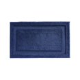 thumbnail image 1 of Interdesign 17004 34 x 21 in. Stripz Microfiber Bath Spa Rug  Navy - pack of 3, 1 of 1