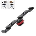thumbnail image 1 of 3 In 1 Hot Shoe Mount Adapter Extension Bar Bracket Stand, Compatibility Camera Mobile Phone, Stable Quality Aluminum Alloy Material, Expand Microphone  Fill Light, 1 of 7