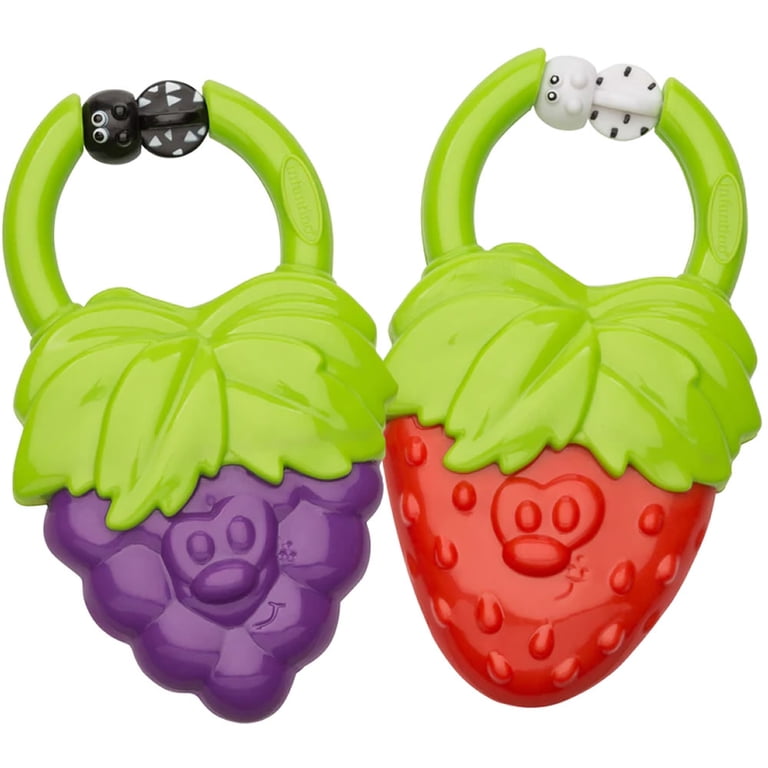 Infantino Vibrating Silicone Teether, Multicolor photo 1