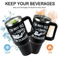 thumbnail image 3 of Dad Tumbler Best Dad Ever Gifts Birthday Gift for Dad From Son Daughter-40 Oz Tumbler With Handle And Straw, 3 of 6