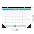 thumbnail image 3 of B Calendar 2025 English Version 18 Month Countdown English Desktop Desk Calendar For Office Home Use Paper Material Calendar Style B, 3 of 7