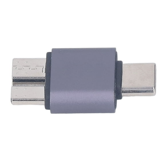 USB Type C Male Convert Connector, Portable USB 3.0 Aluminum Alloy Micro B To USB C Adapter for Mobile Phones