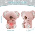 thumbnail image 3 of Breathing Otter, Breathing Otter Sleep Buddy Mush Sleepy Otter Arrily Calming Otter Relief Koala Soother Otter, with Music Lights & Rhythmic Breathing Motion, 4 Modes, 3 of 6