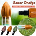 thumbnail image 3 of Labymos House Pipes Dredge Flusher Sewer Drain Cleaning Tool Household Pressure Washer Flusher Practical Gutter, 3 of 8