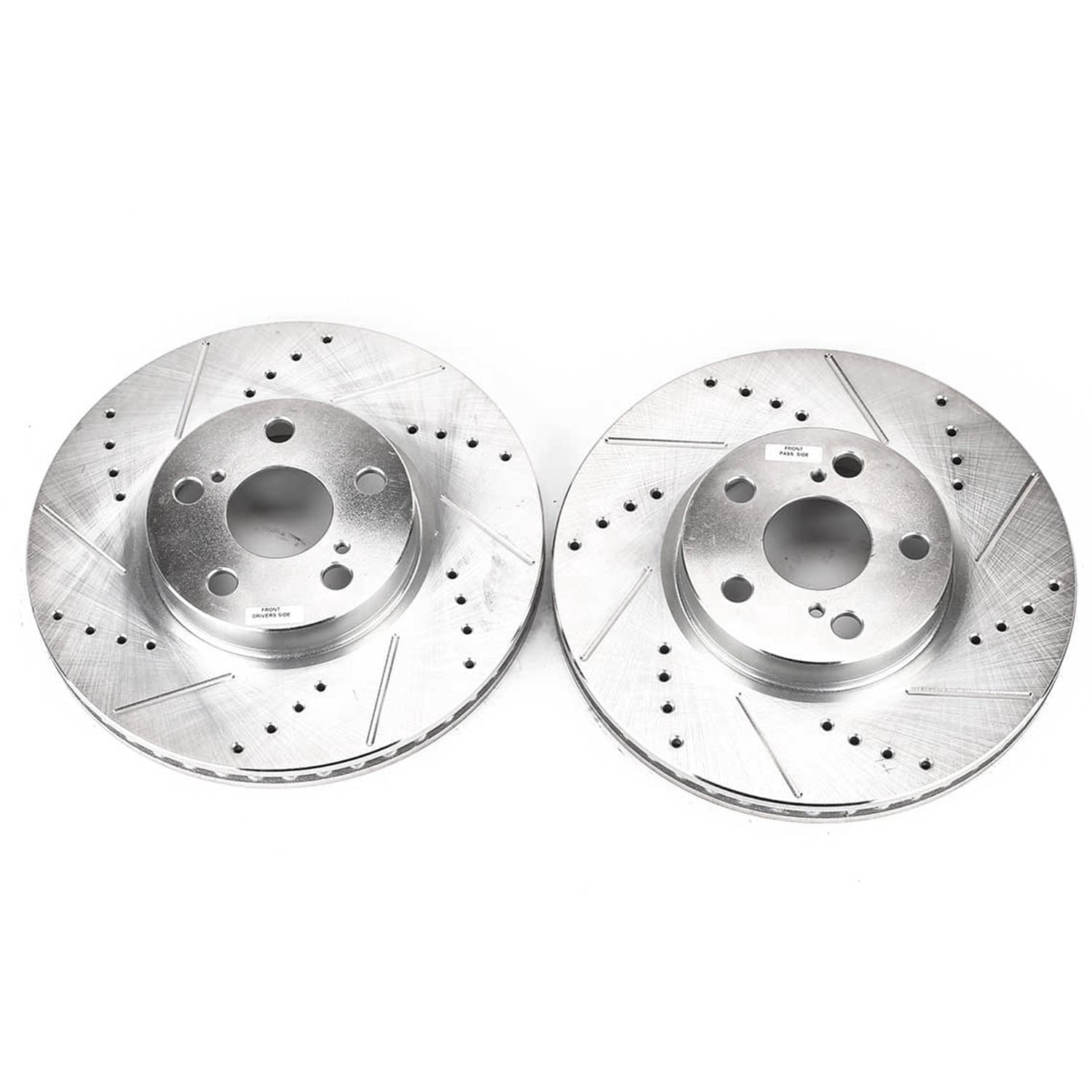 Power Stop JBR1311XPR Evolution Drilled & Slotted Rotors -Front