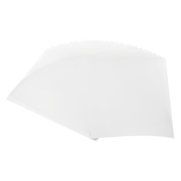 Uxcell 30 Sheets Vellum Paper 8.5x11in, Printable Translucent Paper for Invitations, 100GSM, White