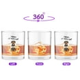 thumbnail image 2 of Cute Wirehaired Pointing Griffon Loves Dad Happy Father's Day 11oz Whiskey Glass Mug Dog Lover Whiskey Cocktail Glasses Cup - 12008, 2 of 5