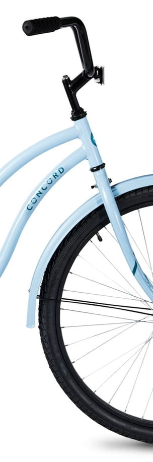 Concord 26" Pacifica Cruiser Bicycle, Fits Riders 5'2" - 5'10"+, Adult, Unisex, Light Blue