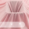 thumbnail image 3 of Camiseta holgada de mujer Medias mangas Abertura lateral Cubiertas para deportes Abanopi Rosa/XS, 3 of 7