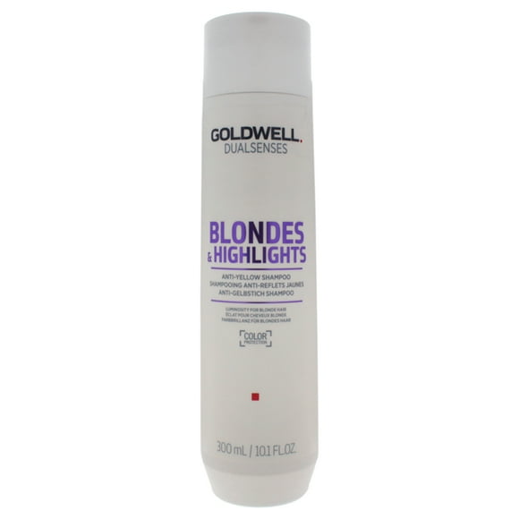 Dualsenses Blondes & Highlights Anti-Yellow Shampoo by Goldwell for Unisex - 10.1 oz Shampoo