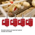 thumbnail image 4 of 30Pcs Chicken  Waterer Poultry Drinker, Durable Steel Ball Design, Automatic Control Water  for Chicken Drinking Water, 4 of 8