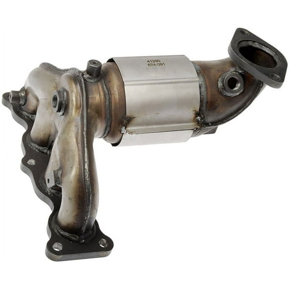 Dorman 674-091 Catalytic Converter with Integrated Exhaust Manifold for Specific Hyundai / Kia Models (Non-CARB Compliant) Fits select: 2019-2020 HYUNDAI SANTA FE, 2017-2021 KIA SPORTAGE