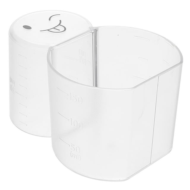 KAKOWELY rice measuring cup Clear Cereal Containers With Lids Transparent Plastic Rice Cooker Measuring Cup Rice Cooker Measuring Cup For Dry Wet Ingredients