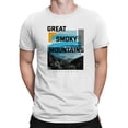thumbnail image 2 of Great Smoky Mountains Appalachia Men's White T-shirt, 2 of 3