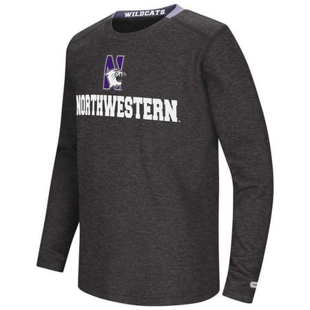 - Northwestern Wildcats Youth NCAA Steff Long Sleeve T-Shirt - Team Color