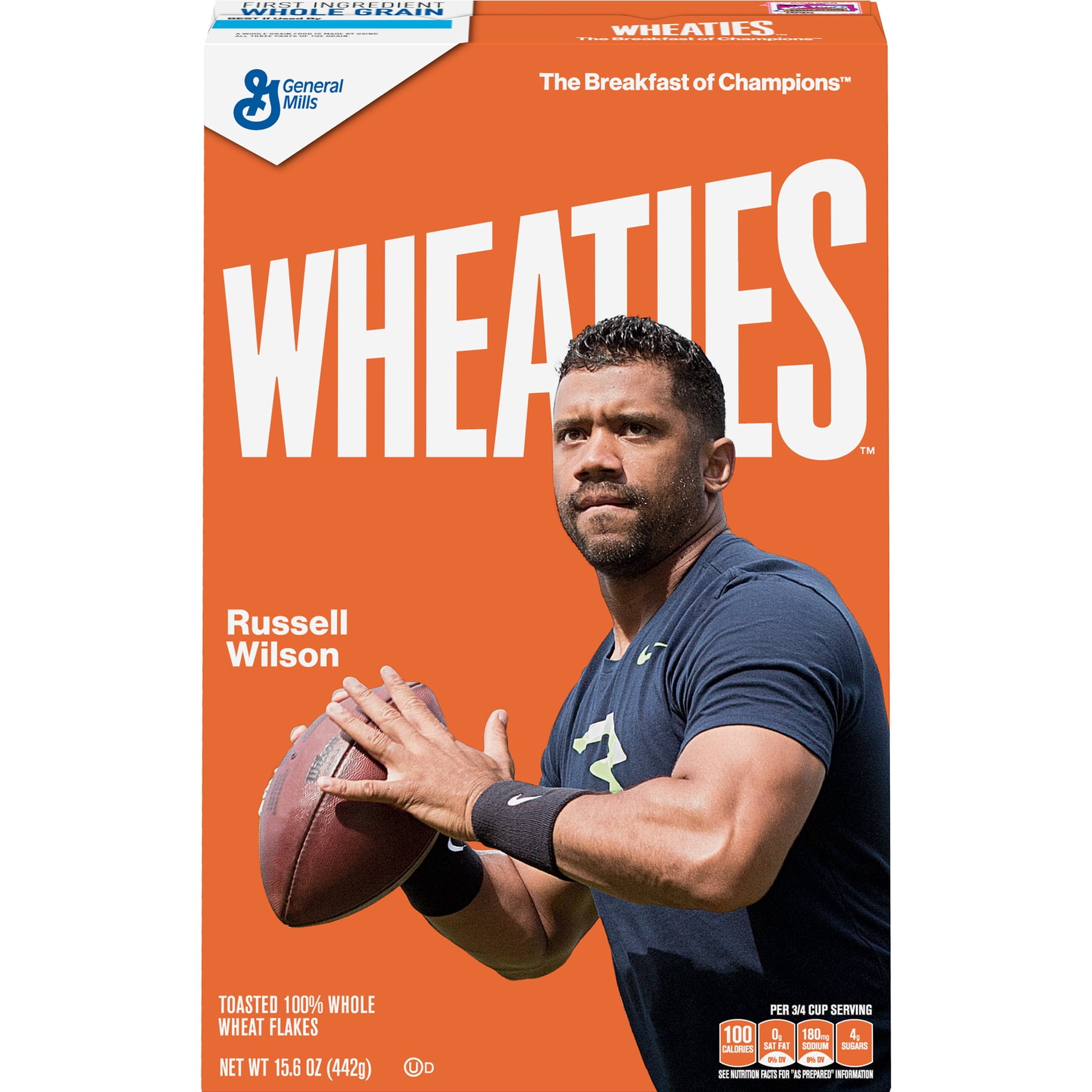 Wheaties Cereal With Whole Grain Flakes 15 6 Oz Walmart